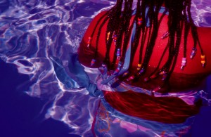  BEADED GIRL SWIMS